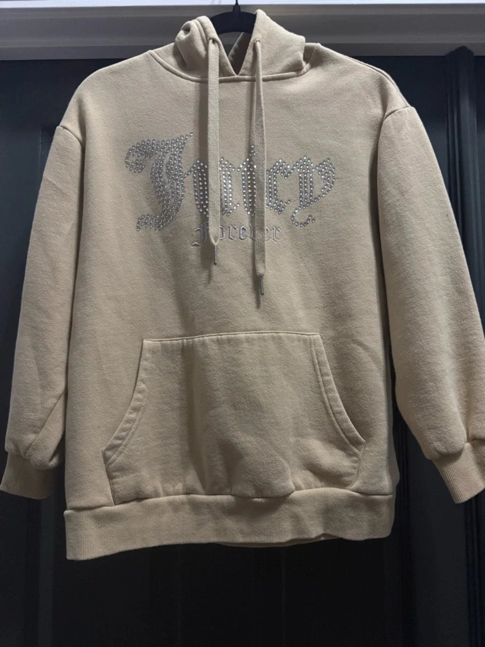 Juicy Couture Tan Crystal Logo Hoodie - Women - Picture 4 of 6